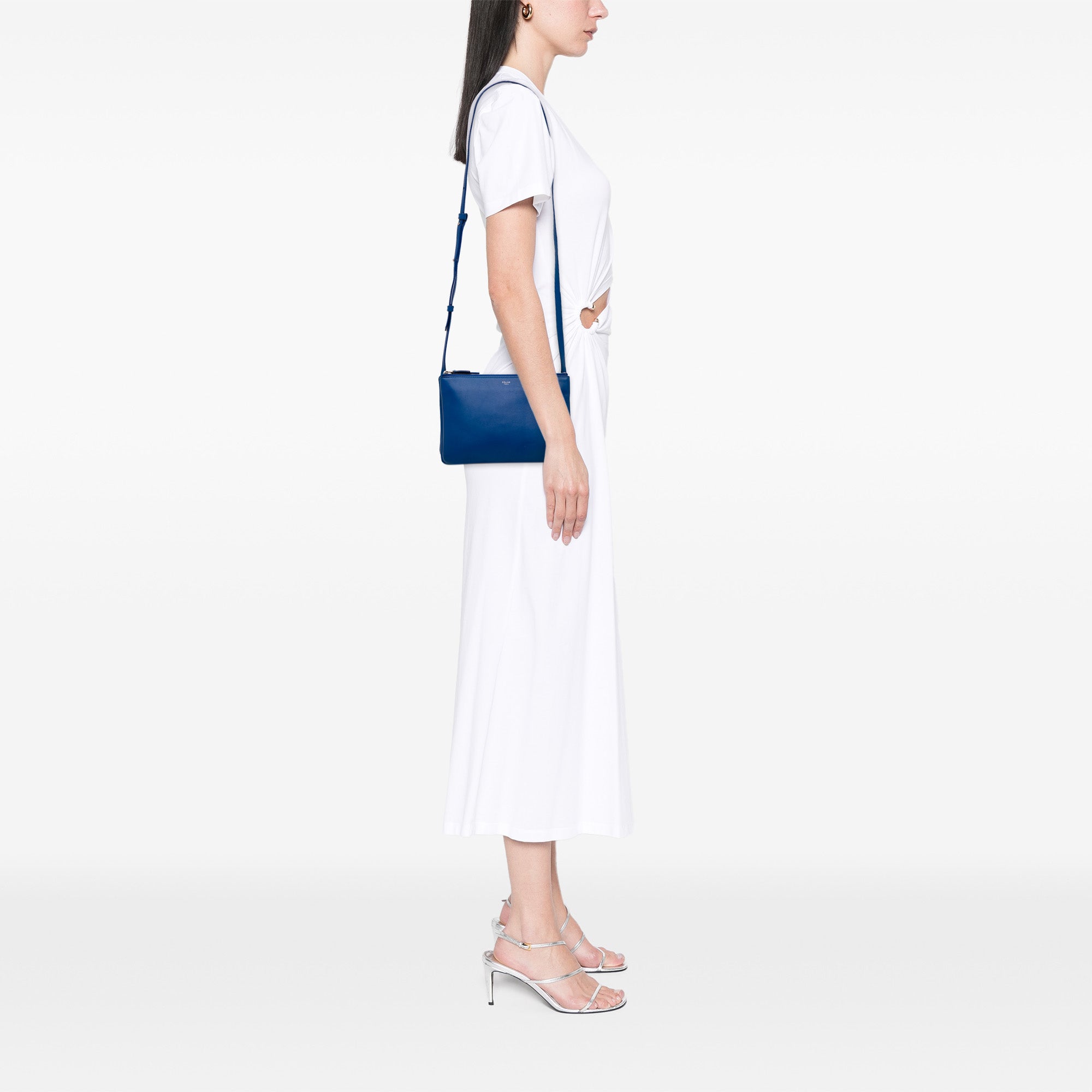 Small Lambskin Trio Crossbody