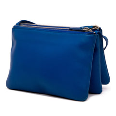 Small Lambskin Trio Crossbody