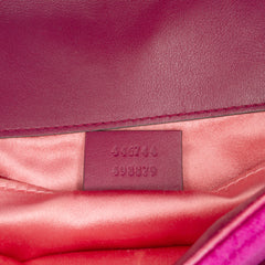 Small GG Marmont Matelasse Velvet Shoulder Bag