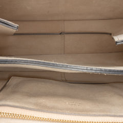 Medium Studded Suede and Calfskin Faye Crossbody