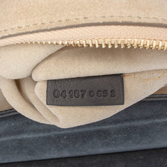 Medium Studded Suede and Calfskin Faye Crossbody