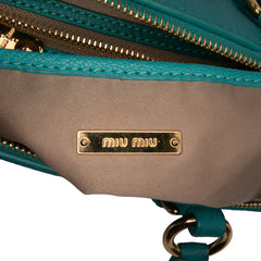 Goatskin Madras Satchel