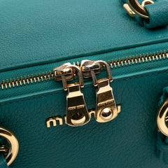 Goatskin Madras Satchel