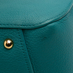 Goatskin Madras Satchel