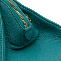Goatskin Madras Satchel