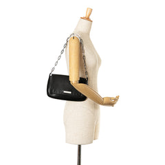 Leather Chain Shoulder Bag