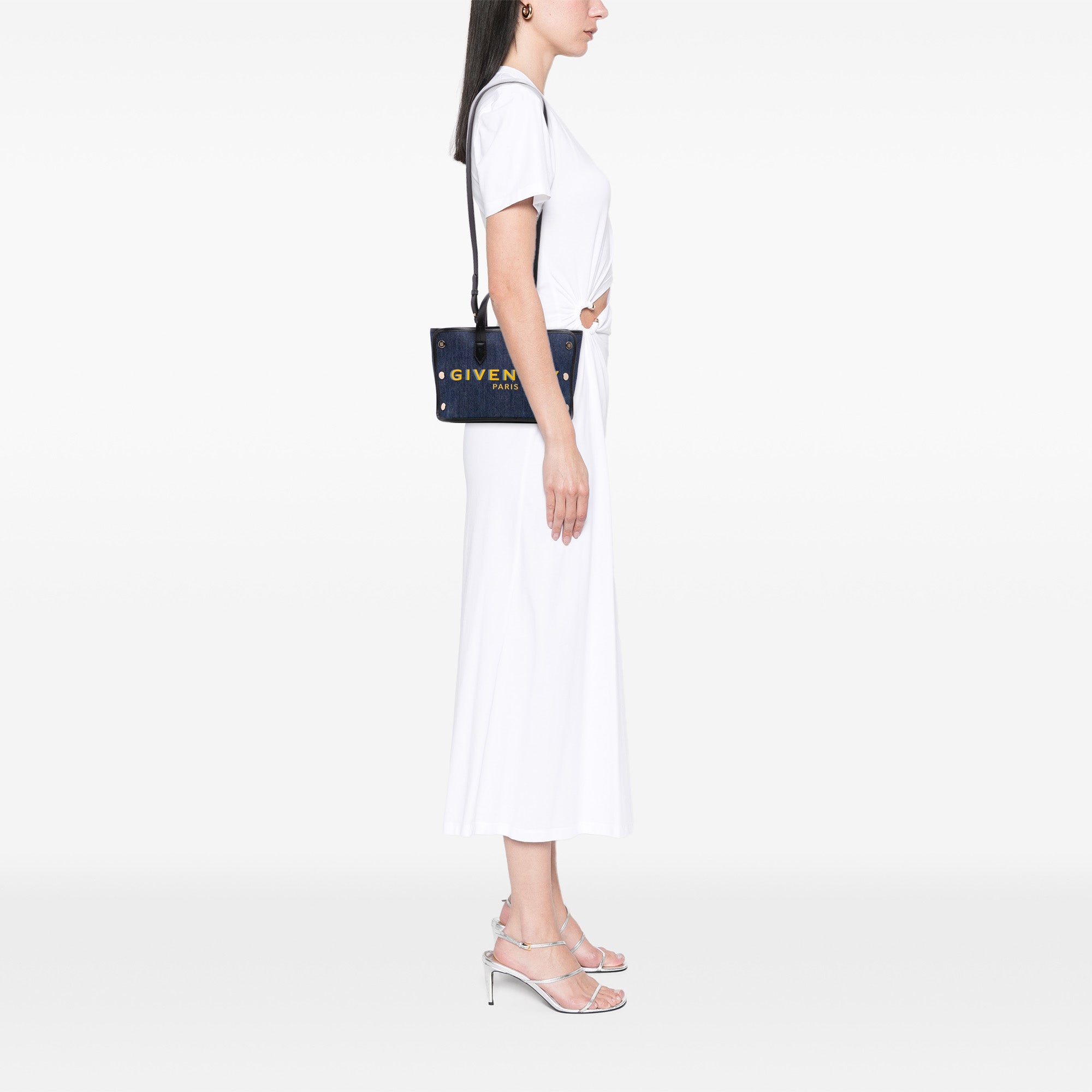 Mini Denim Bond Shopper Tote