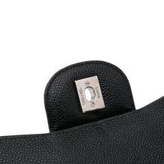 Jumbo Classic Caviar Double Flap