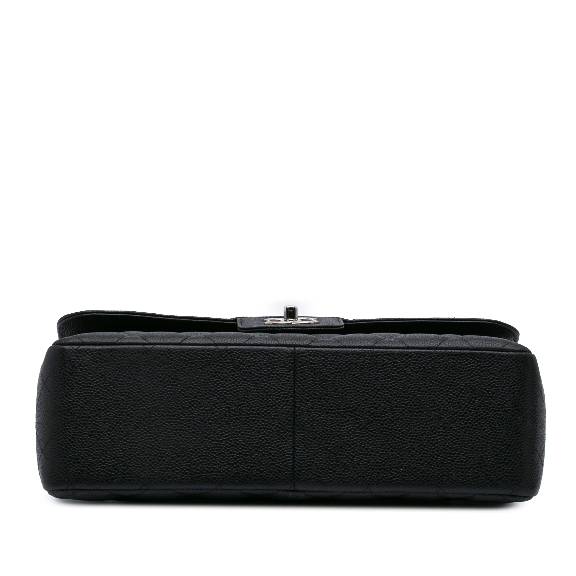 Jumbo Classic Caviar Double Flap