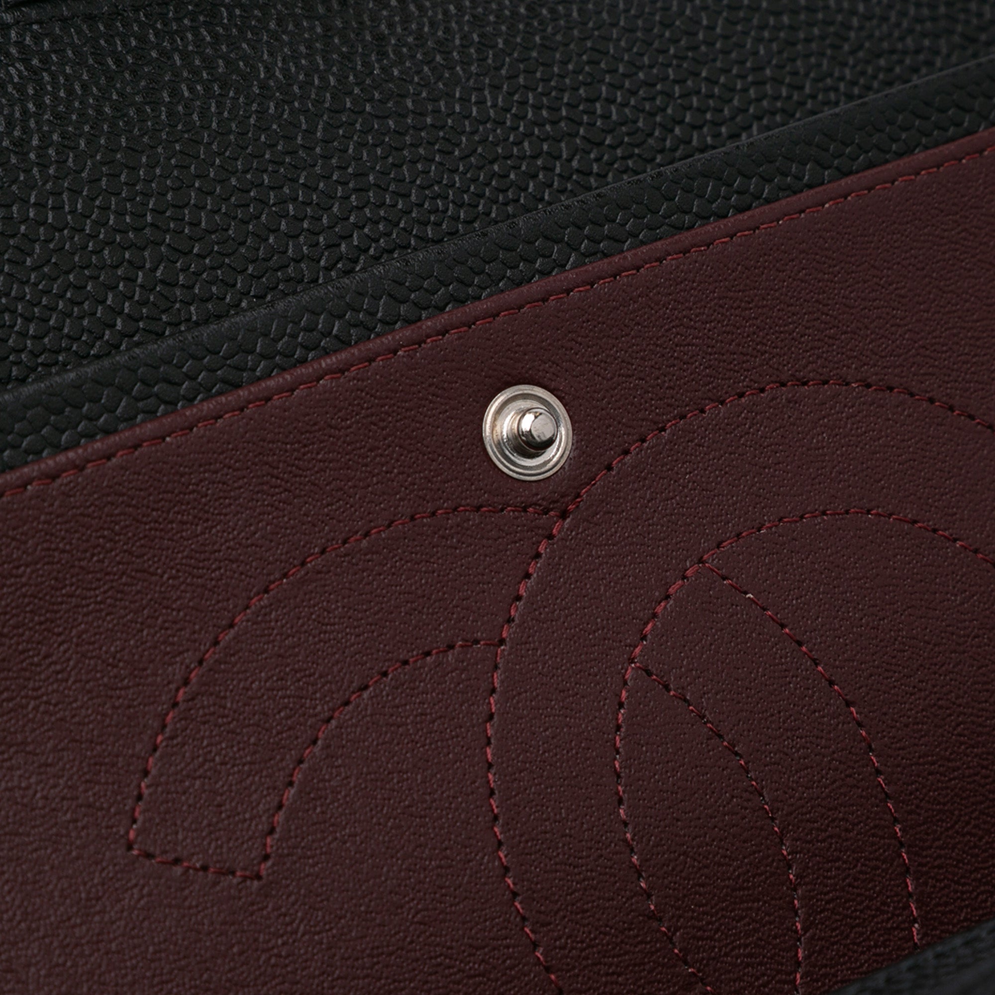 Jumbo Classic Caviar Double Flap