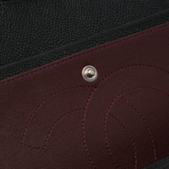 Jumbo Classic Caviar Double Flap