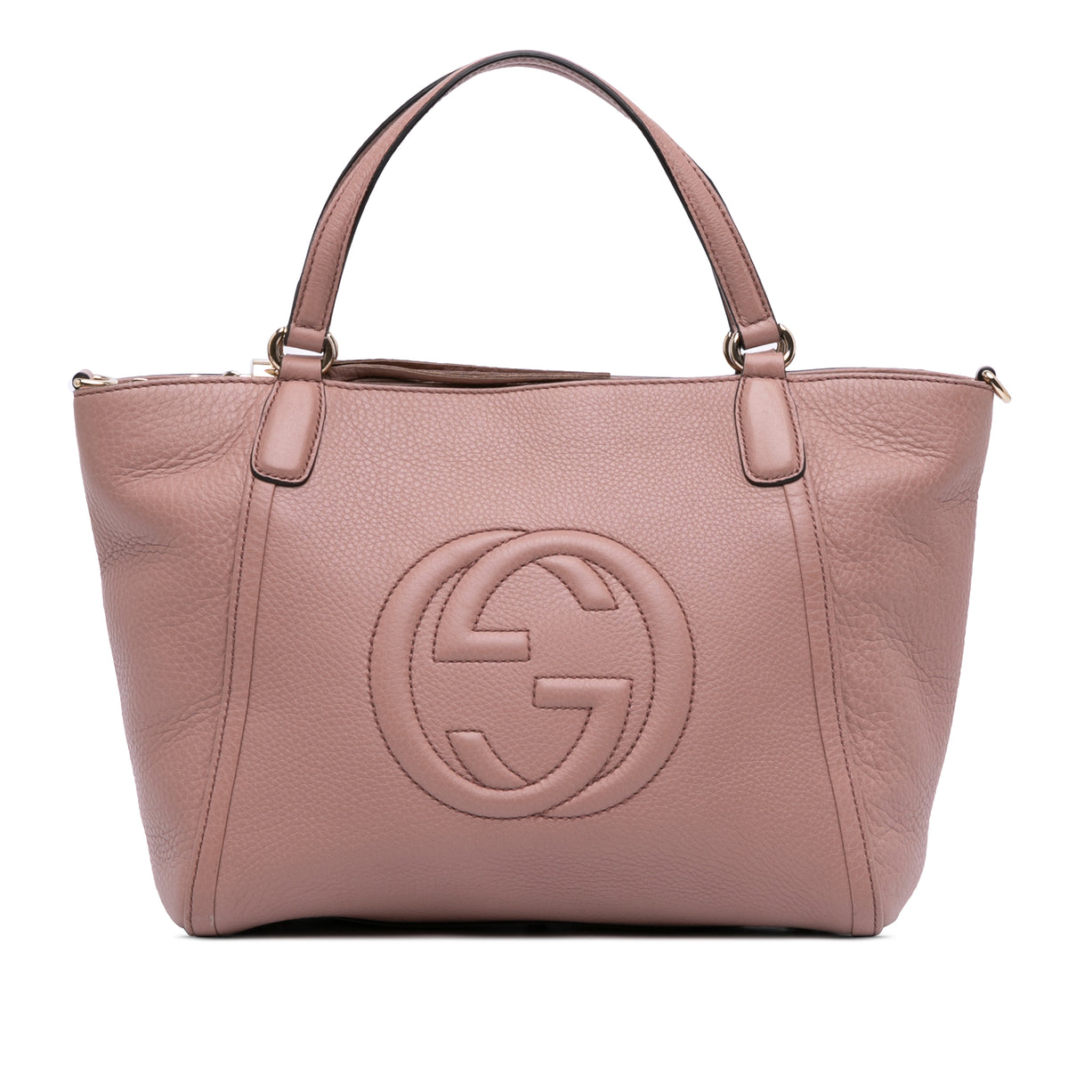 Small Pebbled Leather Soho Cellarius Satchel