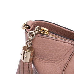 Small Pebbled Leather Soho Cellarius Satchel