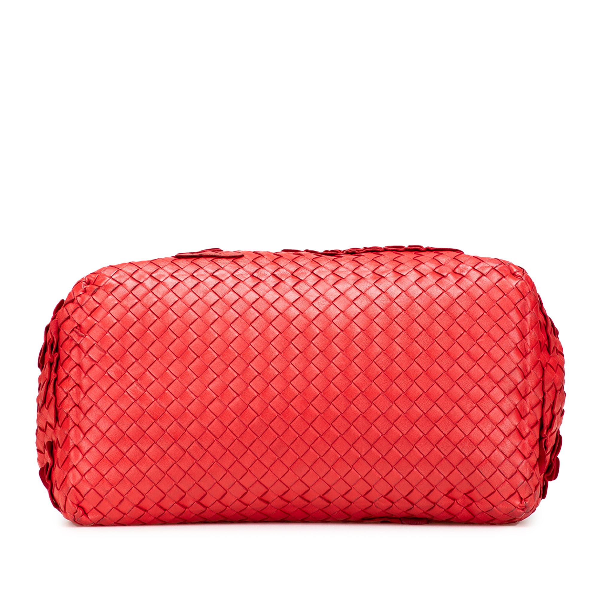 Nappa Intrecciato Ruffle Tote