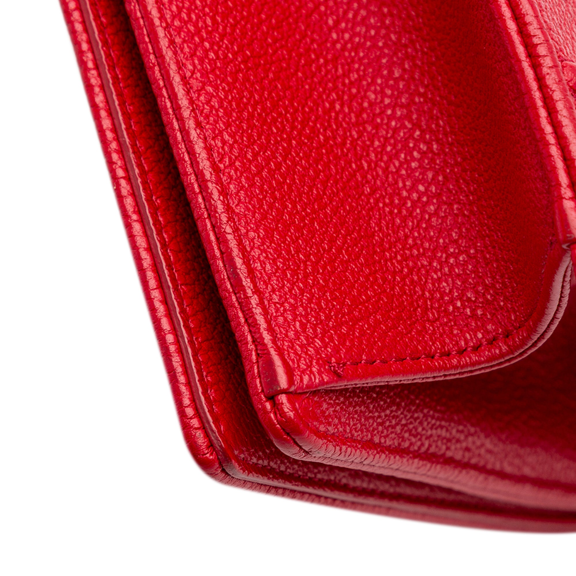 Small Grained Calfskin Diorama Flap