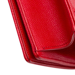 Small Grained Calfskin Diorama Flap