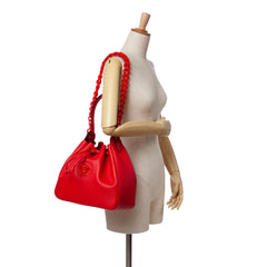 Grained Calfskin La Medusa Bucket Bag
