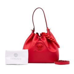 Grained Calfskin La Medusa Bucket Bag