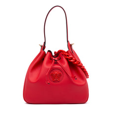 Grained Calfskin La Medusa Bucket Bag