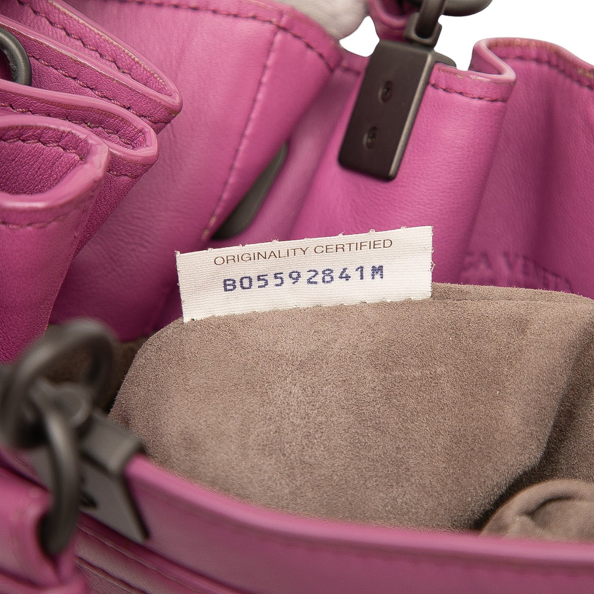 Nappa Intrecciato Bucket Bag