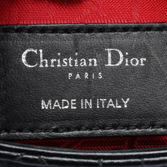 Mini Lambskin Cannage Lady Dior