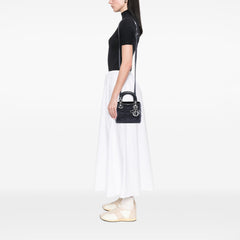 Mini Lambskin Cannage Lady Dior