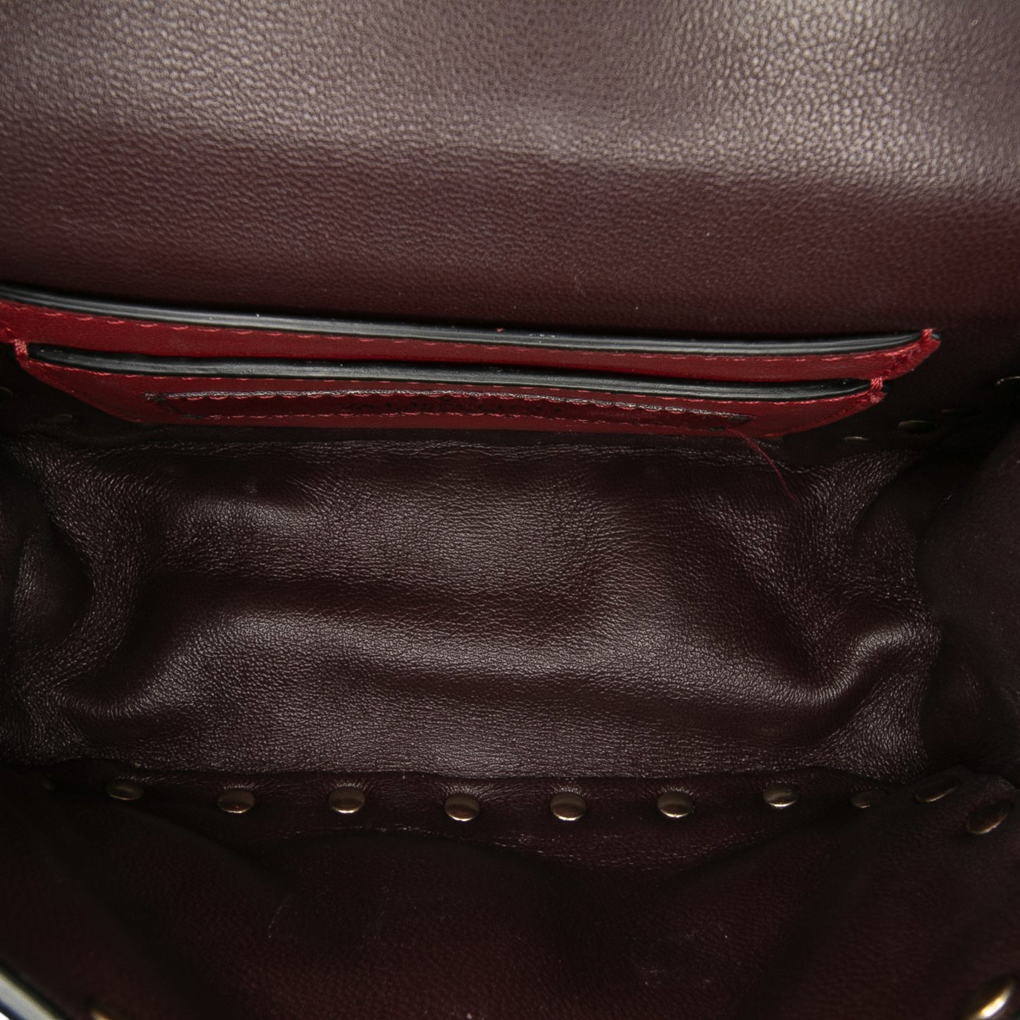 Micro Metallic Nappa Rockstud Spike Satchel