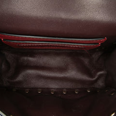 Micro Metallic Nappa Rockstud Spike Satchel