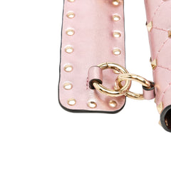 Micro Metallic Nappa Rockstud Spike Satchel