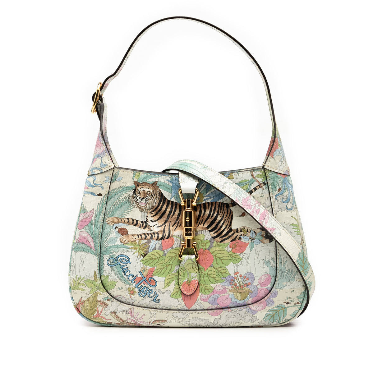 Small Calfskin Tiger Jackie 1961 Crossbody