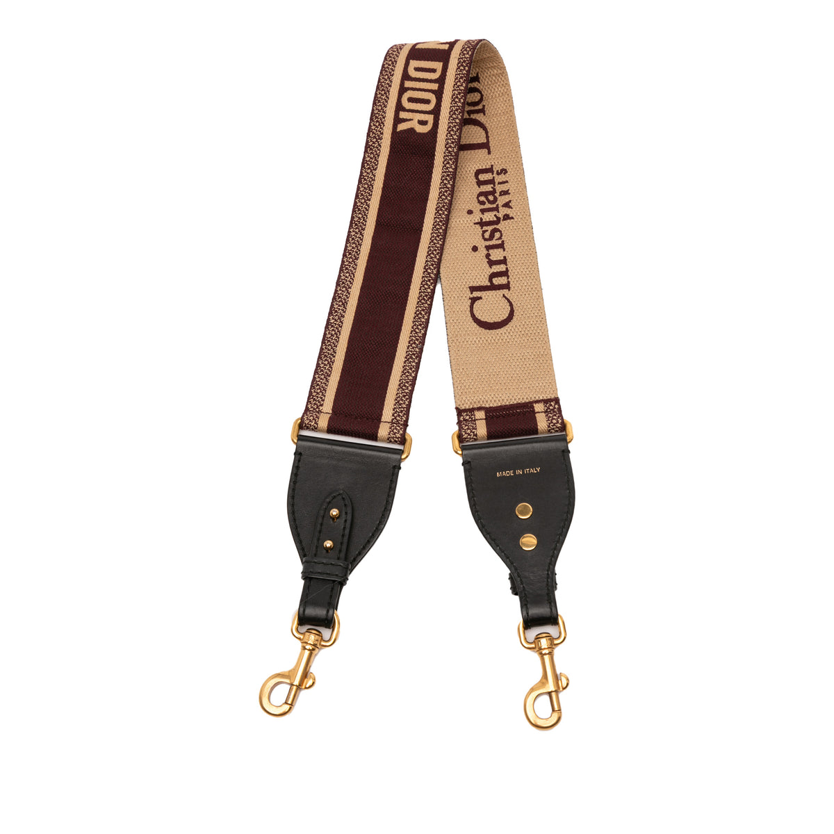 Canvas Logo Embroidered Shoulder Strap