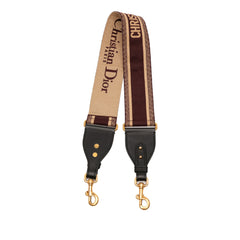 Canvas Logo Embroidered Shoulder Strap