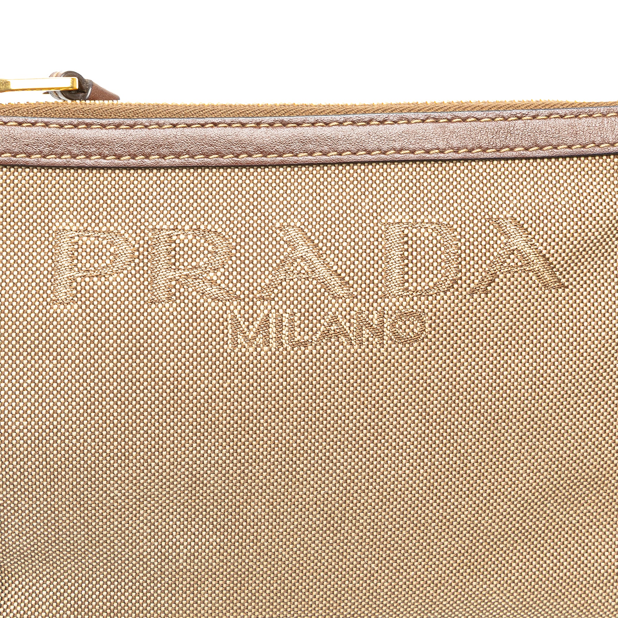 Canvas Logo Pouch