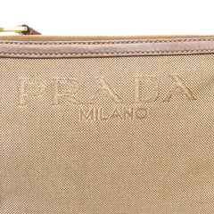 Canvas Logo Pouch
