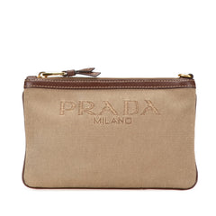 Canvas Logo Pouch