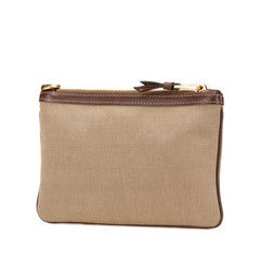 Canvas Logo Pouch