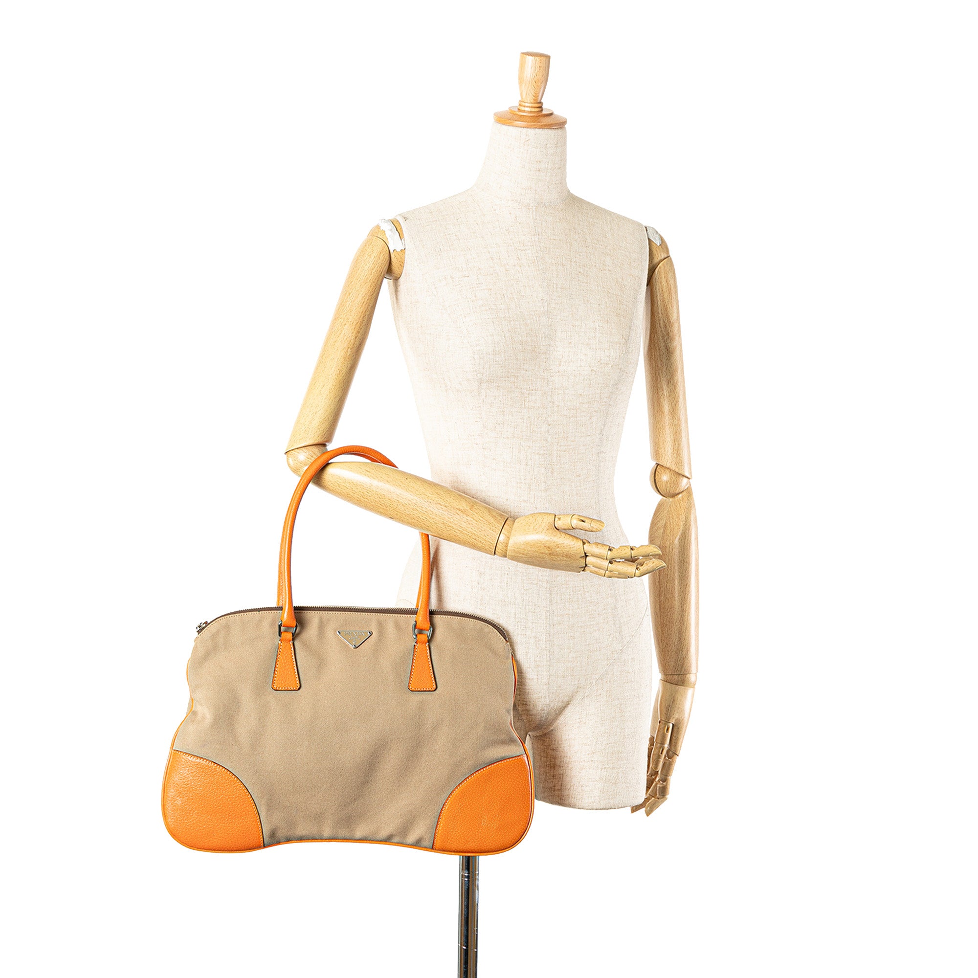 Cinghiale Trimmed Canvas Canapa Tote