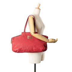 Medium Leather Chains Tote