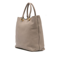 Vitello Daino Open Convertible Tote