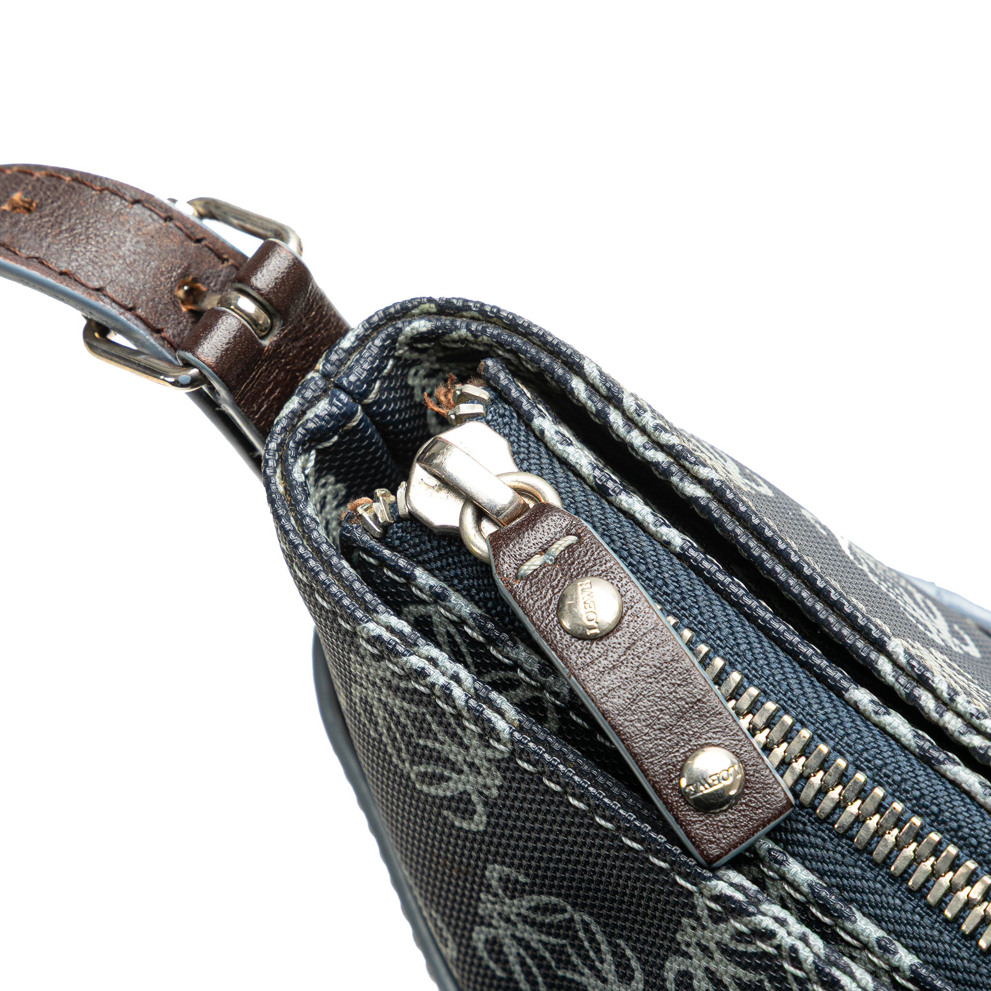 Anagram Coated Canvas Crossbody