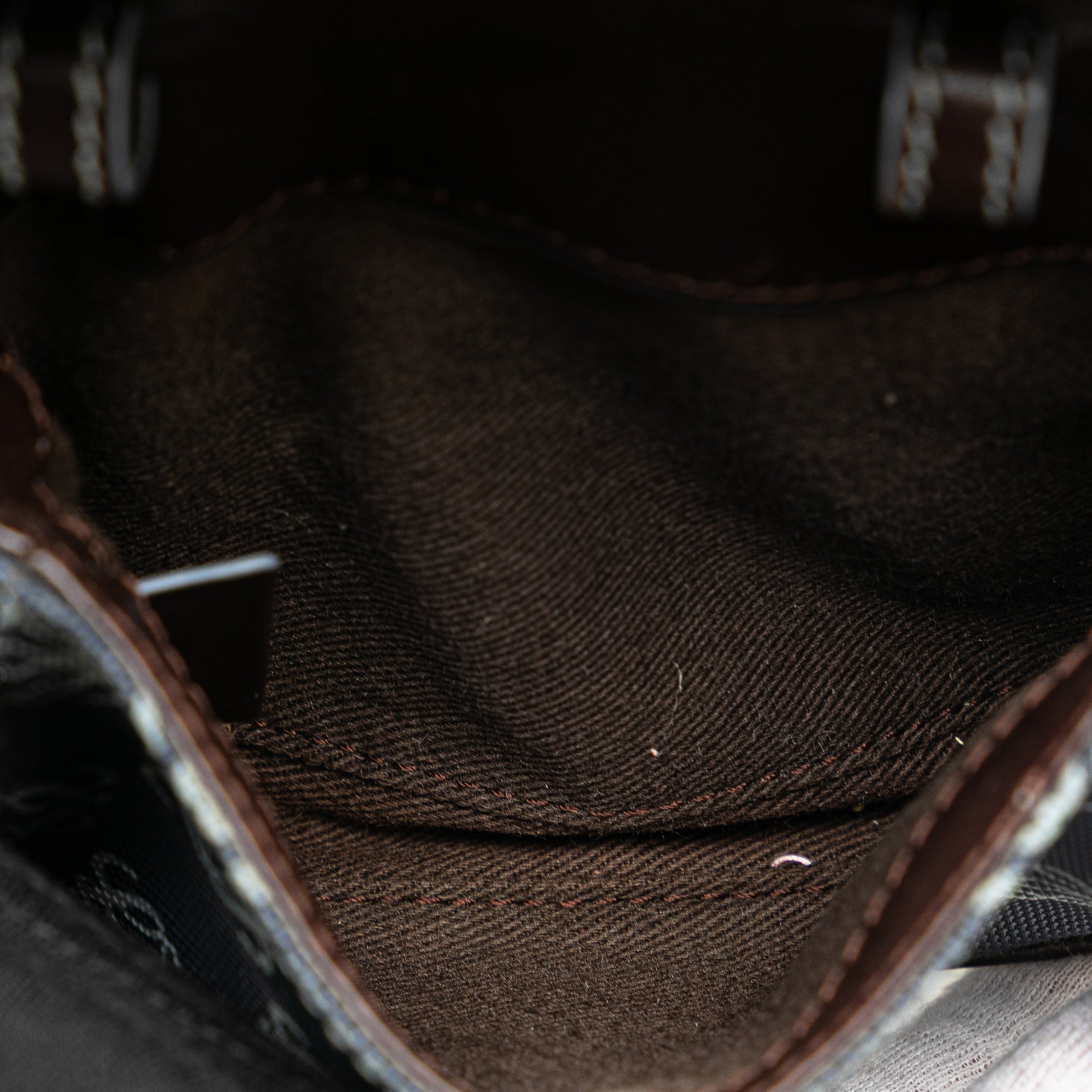 Anagram Coated Canvas Crossbody