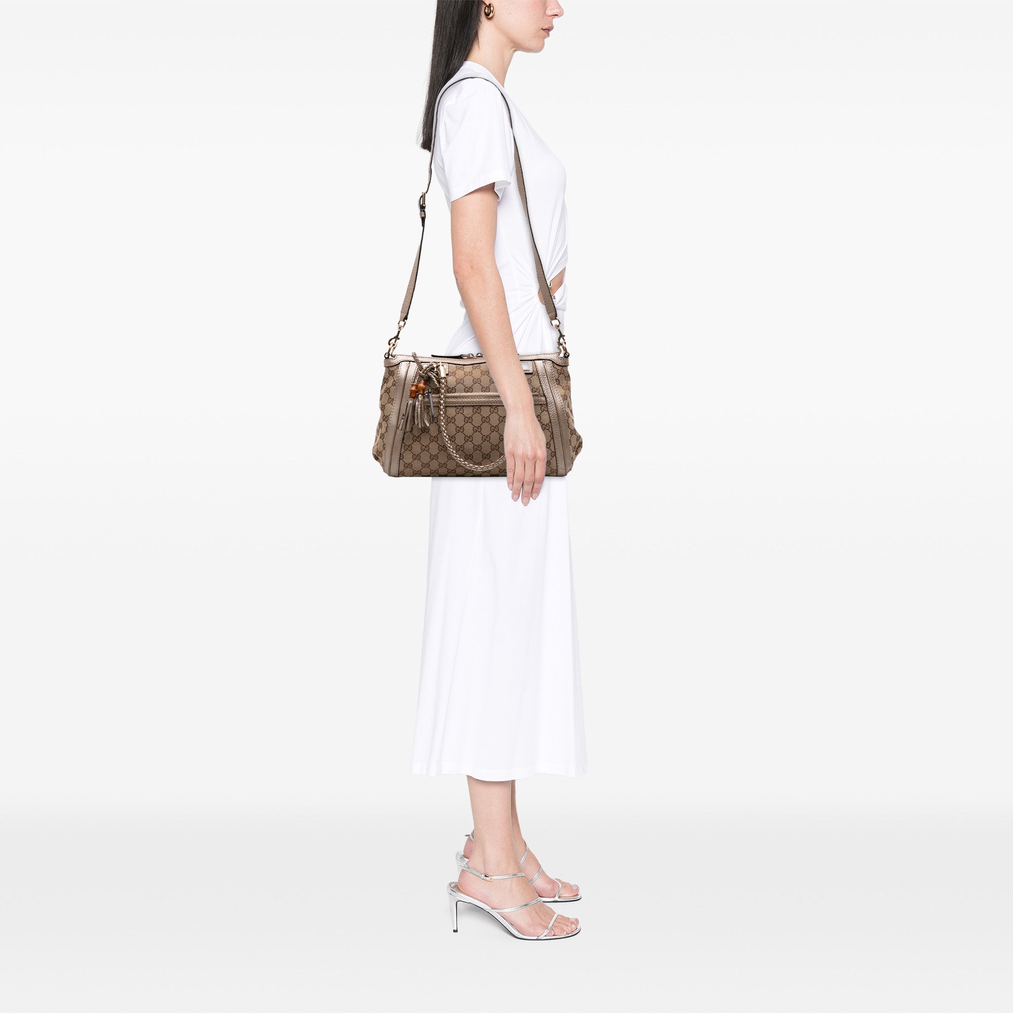GG Canvas Bella Satchel
