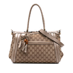 GG Canvas Bella Satchel
