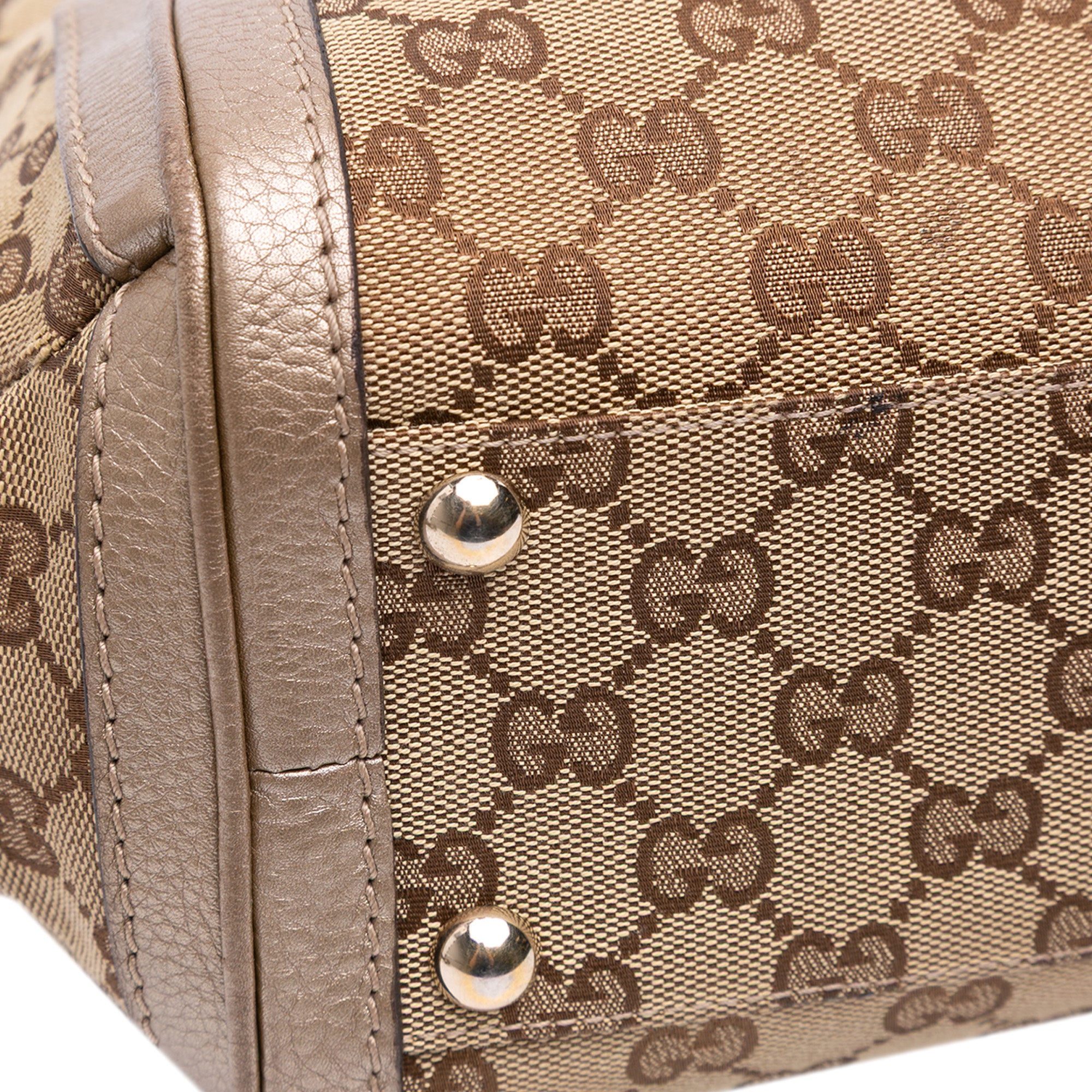 GG Canvas Bella Satchel