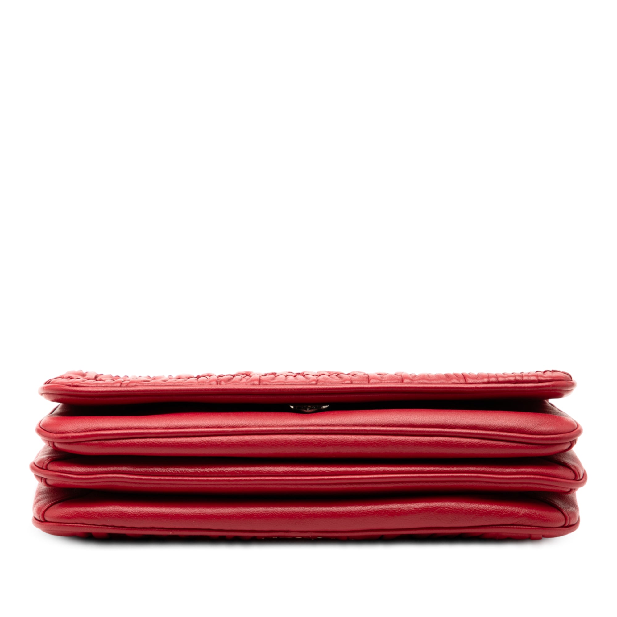 Nappa Gaufre Shoulder Bag