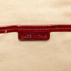 House Check Coated Canvas Hearts Gracie Tote
