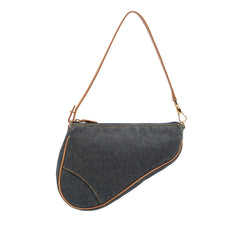 Mini Denim Saddle Pochette
