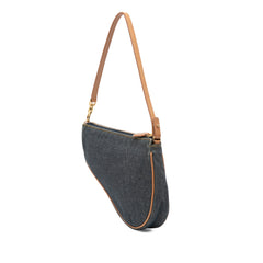 Mini Denim Saddle Pochette