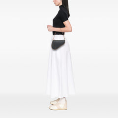 Mini Denim Saddle Pochette