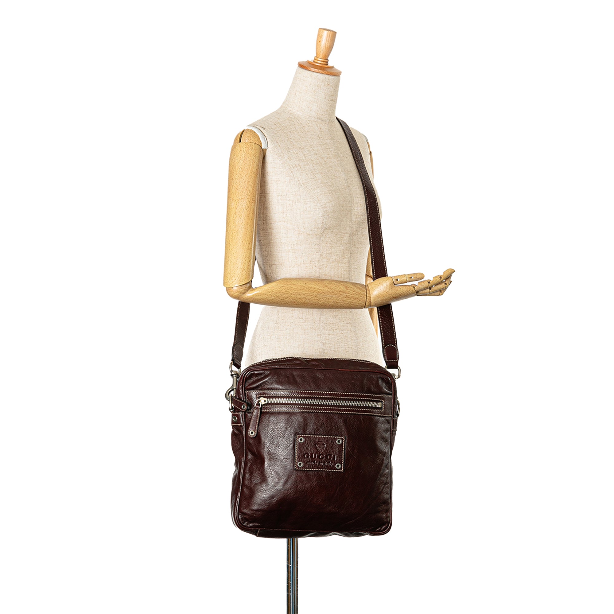 Leather Crossbody Bag